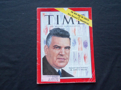 1959 JULY 27 TIME MAGAZINE-DR. JOHN R. HELLER, NATIONAL CANCER INSTITUTE -T 1700