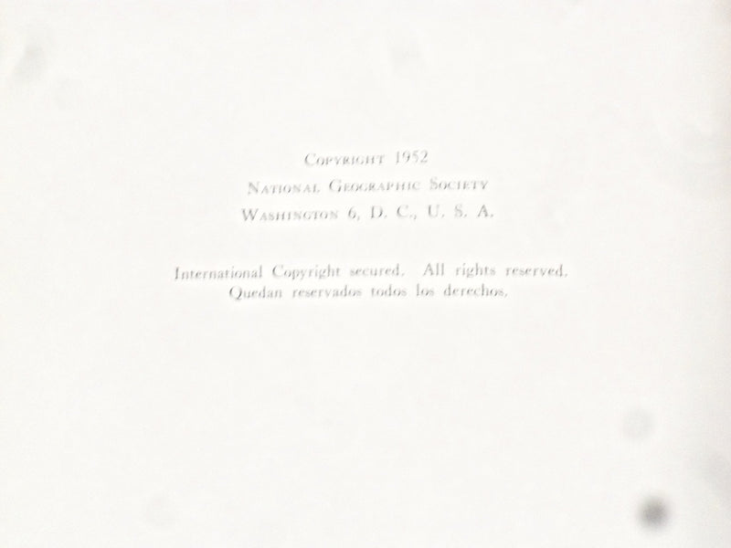 1952 THE BOOK OF FISHES HARDCOVER BOOK EDITED BY JOHN LA GORCE - KD 8279