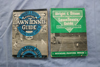 1932-1942 LAWN TENNIS GUIDES - LOT OF 5 - O 3840