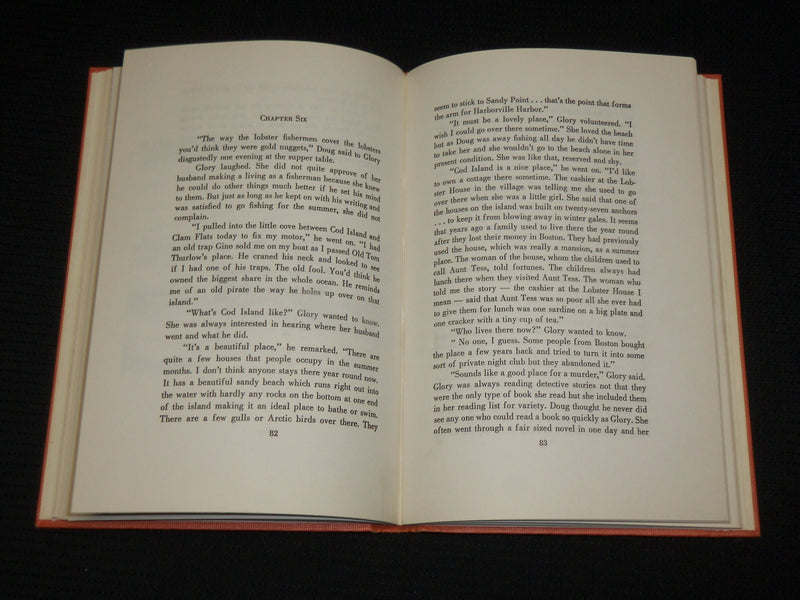 1946 DEEP HARVEST HARDCOVER BOOK SIGNED BY JAMES WESTAWAY MCCUE - KD 7379