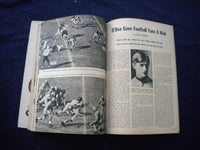 1954 SPORTS REVIEW FOOTBALL MAGAZINE - COLLEGE AND PRO ISSUE - B 439M
