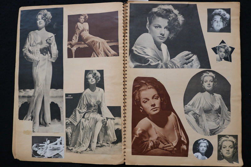 ANN SHERIDAN SCRAPBOOK, LOADED - E 24903