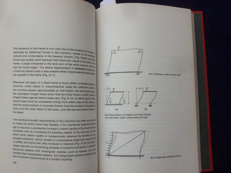 1975 STRUCTURE IN ARCHITECTURE HARDCOVER BOOK BY SALVADORI AND HELLER - KD 8612