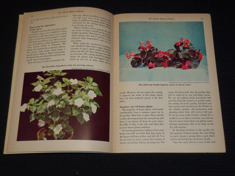 1950'S JOHN BRADSHAW'S GUIDE TO BETTER GARDENING BOOK LOT OF 5 - O 1798D