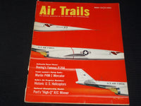 1954 MARCH AIR TRAILS MAGAZINE - U.S. AIR FORCE COVER - E 7039