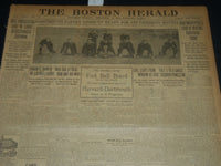 1908 NOVEMBER THE BOSTON HERALD - DARTMOUTH SURE OF BEATING HARVARD - BH 223