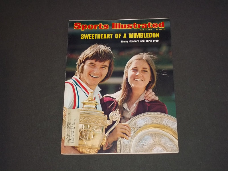 1974 JULY 15 SPORTS ILLUSTRATED MAGAZINE - CONNORS & EVERT COVER - SP 9072