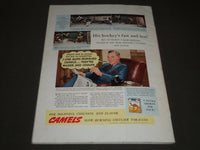 1940 FEB ESQUIRE MAGAZINE - GEORGE PETTY ILLUSTRATION - COVER AND ADS - ST 5058