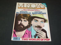 1981 JANUARY MUSICIAN MAGAZINE - MICHAEL MCDONALD AND CAPTAIN BEEFHART - SP 7948