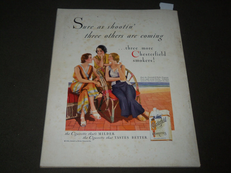 1932 JULY VANITY FAIR MAGAZINE - GREAT ILLUSTRATED COVER - COVARRUBIAS - F 434