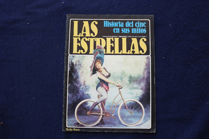 LAS ESTRELLAS MAGAZINE - MARILYN MONROE - SPANISH COVER - E 23712