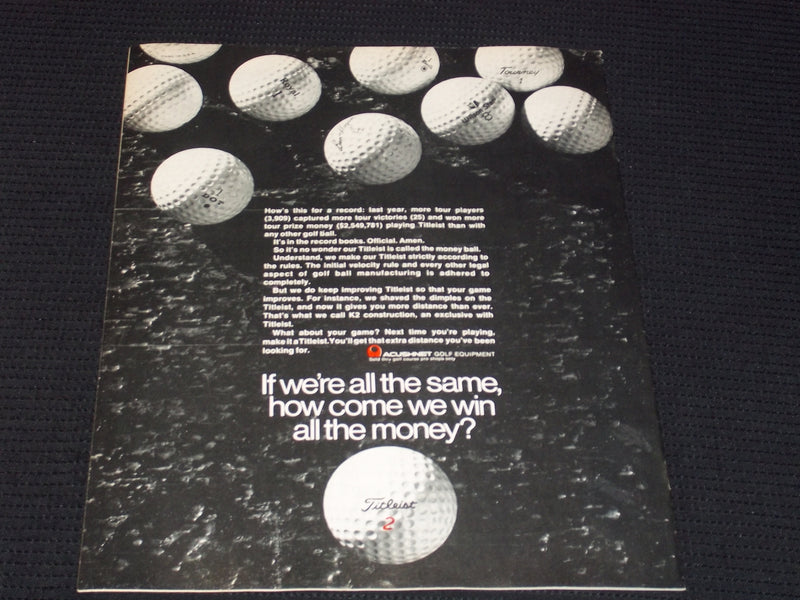 1970 OCTOBER 27 GOLF WORLD MAGAZINE - KATHY WHITWORTH FRONT COVER - E 6445