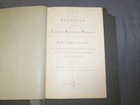 1885 BULLETIN OF THE CHICAGO ACADEMY OF SCIENCES - BOULDER CLAYS - J 4887