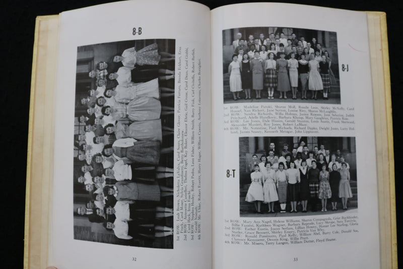1959 WOLF JUNIOR HIGH SCHOOL YEARBOOK - EASTON, PENNSYLVANIA - YB 3495