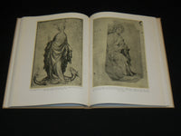 1957 GOTHIC DRAWING HARDCOVER BOOK BY ZOROSLAVA DROBONA - R 721F