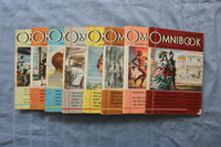 1944-1949 OMNIBOOK CURRENT BEST SELLERS MAGAZINE - LOT OF 37 - O 3885