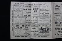 1920'S THE AUDITORIUM THEATRE BEAUTIFUL AT ELECTRIC PARK PROGRAM - K 1898
