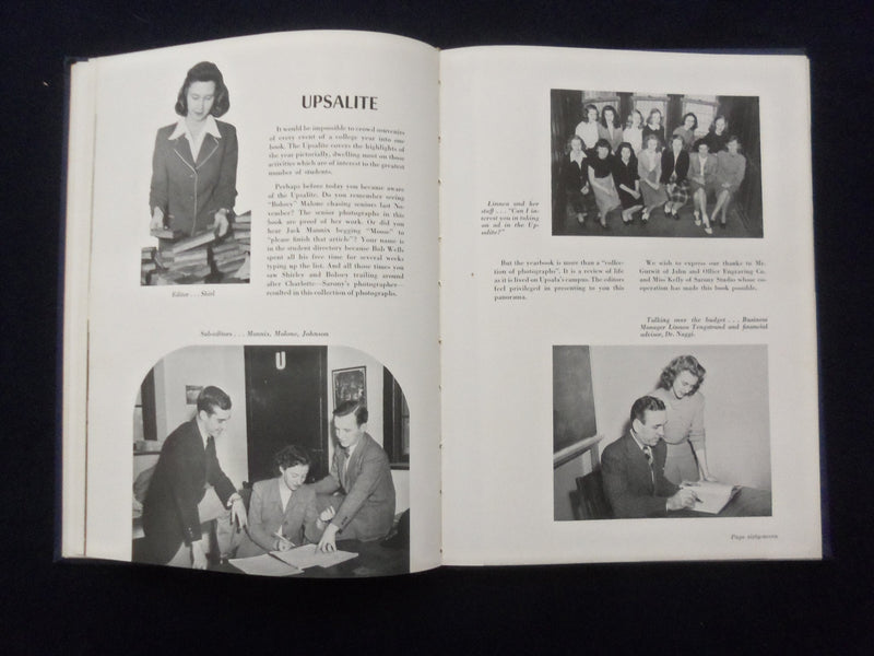 1947 UPSALITE UPSALA COLLEGE YEARBOOK - EAST ORANGE, NEW JERSEY - YB 3074