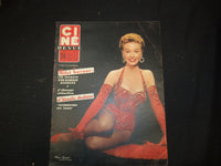1956 APRIL 13 CINE REVUE FRENCH MAGAZINE - MITZI GAYNOR COVER - E 24750