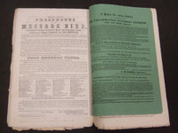 1851 MERRY'S MUSEUM AND PARLEY'S PLAYMATE MAGAZINE LOT OF 11 ISSUES - WR 892