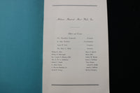 1947 JUNE 24-25 METHUEN MEMORIAL MUSIC HALL ORGAN CONCERT PROGRAM - K 2461
