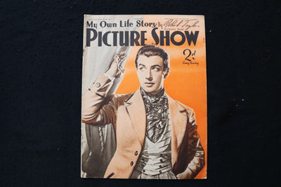 1937 JULY 3 PICTURE SHOW MAGAZINE - ROBERT TAYLOR COVER - E 26100