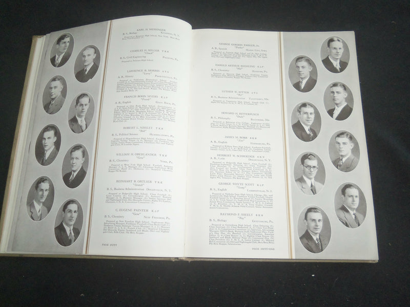1934 THE SPECTRUM GETTYSBURG COLLEGE YEARBOOK - GETTYSBURG, PA - YB 2515