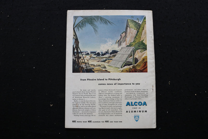 1947 APR SCIENCE ILLUSTRATED MAGAZINE - BIRTH OF A STREAMLINER COVER - SP 4186B