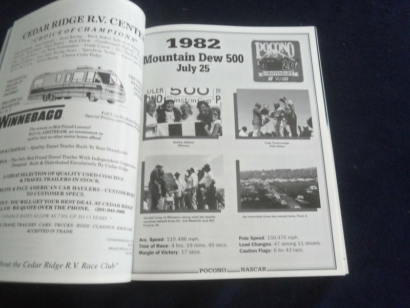 1993 JULY 16-18 MILLER GENUINE DRAFT 500 RACING PROGRAM W/PATCH - SP 3990L