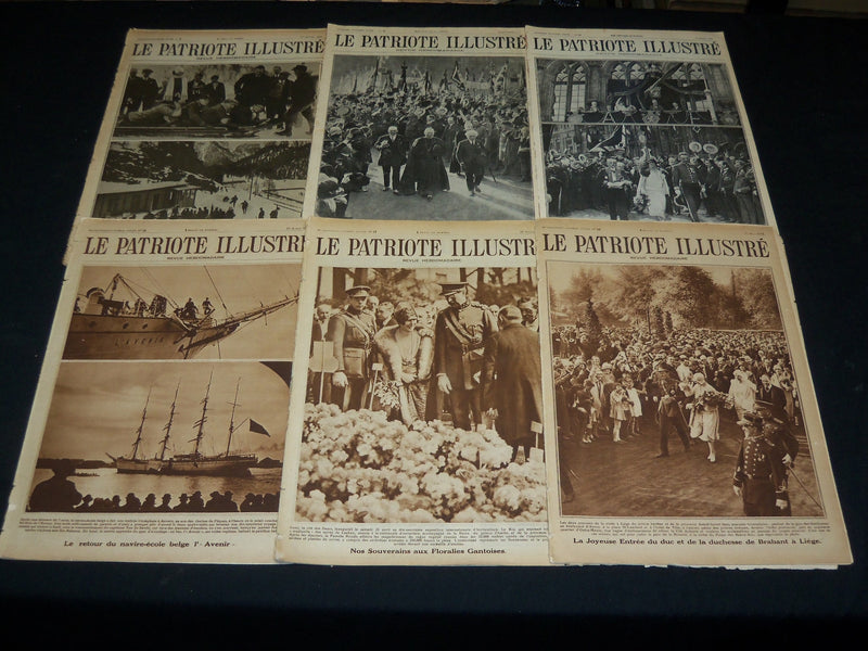 1920 -1928 LE PATRIOTE ILLUSTRE FRENCH MAGAZINE LOT OF 48 ISSUES - O 2754A