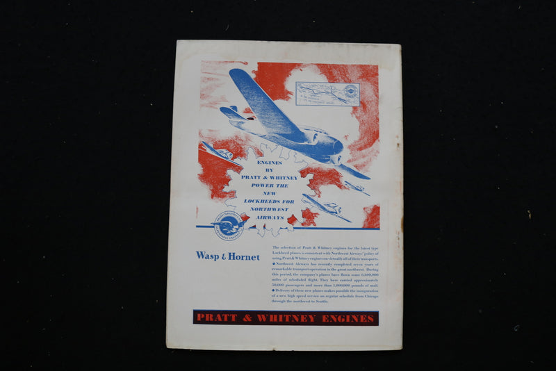 1934 FEBRUARY AERO DIGEST MAGAZINE - CLARK GA-43 TRANSPORT COVER - E 10684