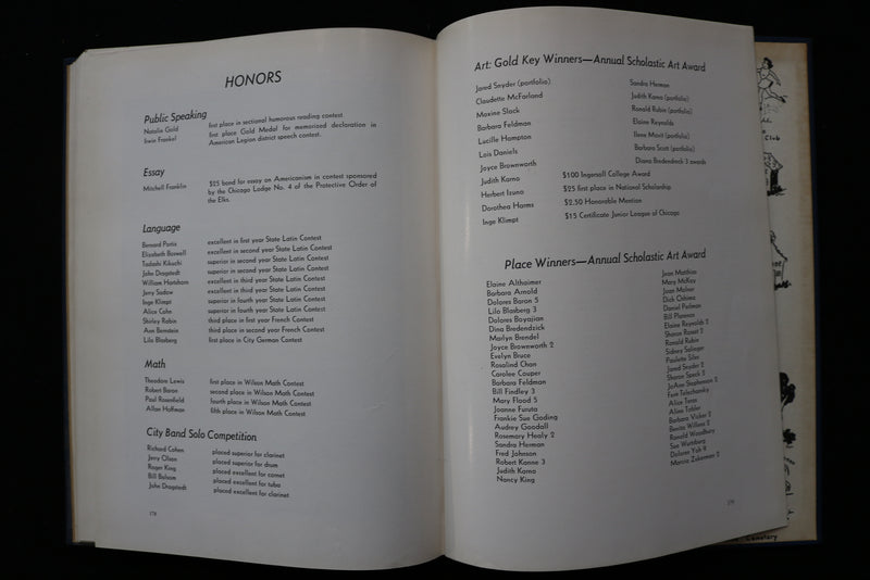 1950 THE AITCHPE HYDE PARK HIGH SCHOOL YEARBOOK - CHICAGO, ILLINOIS - YB 3505