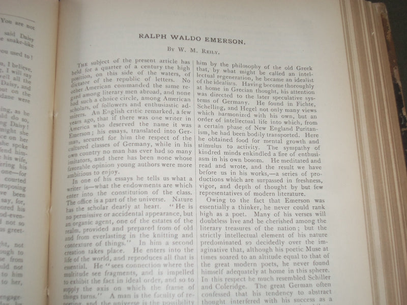 1882 JAN-SEPT POTTER'S AMERICAN MONTHLY MAGAZINE VOLUME - LONGFELLOW - KD 4630