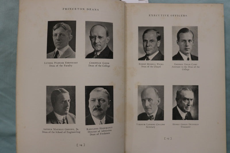 1933 THE FRESHMAN HERALD PRINCETON UNIVERSITY YEARBOOK - PRINCETON, NJ - YB 3582