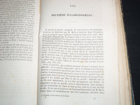 1842 OEUVRES DE LEIBNIZ FRENCH VOLUME BY M. A. JACQUES - PART 1 & 2 - KD 4815H