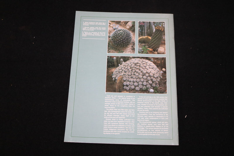 1985 OCTOBER SOUTH AFRICAN PANORAMA MAGAZINE - CACTI COVER - ST 1009P