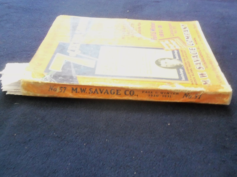 1930-31 FALL & WINTER M.W. SAVAGE COMPANY CATALOG - MINNEAPOLIS, MN - R 97W