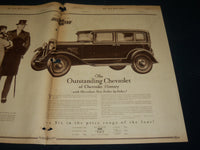 1929 JANUARY 6 NEW YORK TIMES ROTO PICTURE SECTION - AUTO SHOW - NT 9393