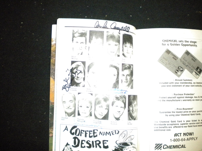 1992 A SMALL FAMILY BUSINESS PLAYBILL - 7 SIGNATURES - J 8243