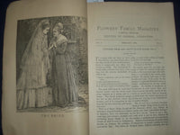 1880 FEBRUARY FLOWERS FAMILY MAGAZINE - WM. P. FLOWERS - TRENTON, NJ - J 6439