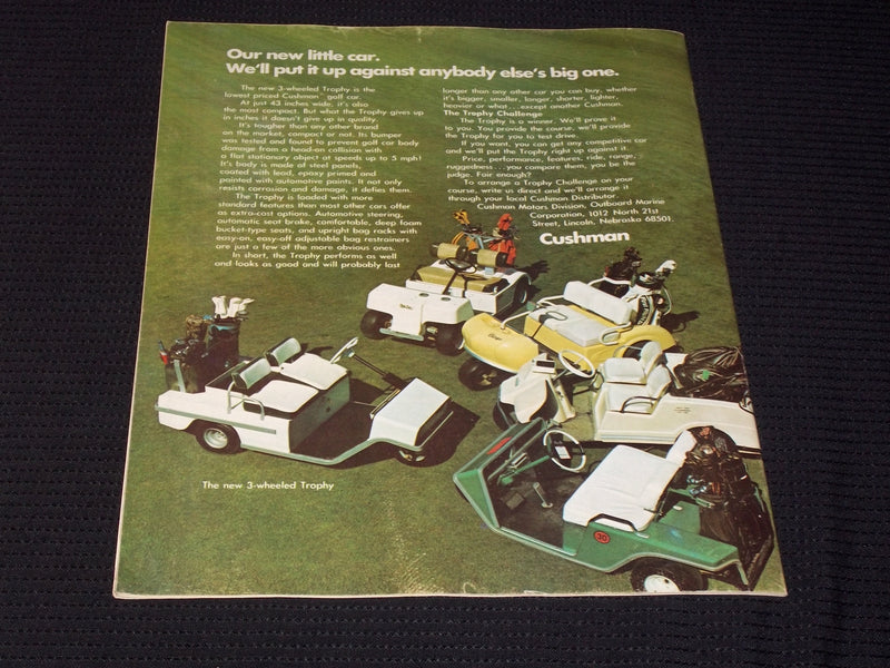 1971 NOVEMBER 23 GOLF WORLD NEWSWEEKLY MAGAZINE - TREVINO & NICKLAUS - E 6004