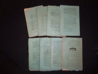 1868 PUTNAM'S MONTHLY MAGAZINE - LOT OF 8 ISSUES - WR 1162