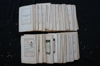 1894-1896 THE CHAP BOOK - SEMI-MONTHLY - LOT OF 38 - O 3717