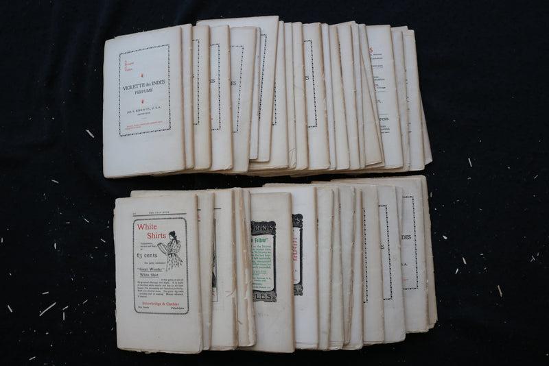 1894-1896 THE CHAP BOOK - SEMI-MONTHLY - LOT OF 38 - O 3717