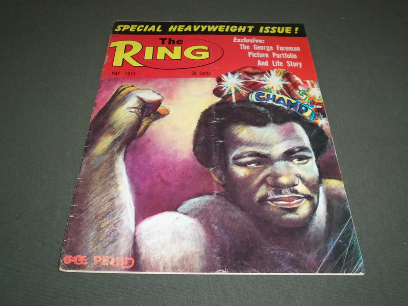 1973 MAY THE RING MAGAZINE - GEORGE FOREMAN - SP 5316