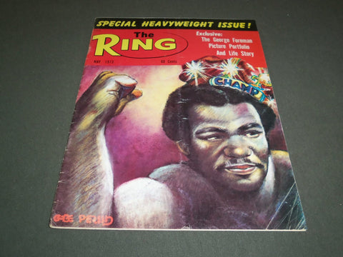 1973 MAY THE RING MAGAZINE - GEORGE FOREMAN - SP 5316