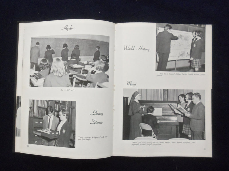 1967 CHIMES SAINT JOHN CATHEDRAL HIGH SCHOOL YEARBOOK - PATERSON, NJ - YB 3060