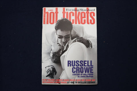 2000 MARCH 3-9 HOT TICKETS MAGAZINE - RUSSELL CROWE COVER - E 18849