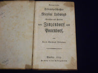 1793 KURGEFASSTE LEBENSGESCHICHTE GERMAN VOLUME BY NICOLAI LUDWIGS - KD 2880