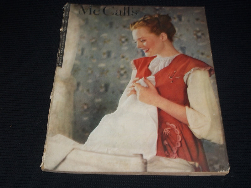 1947 MAY MCCALL'S MAGAZINE - NICE COLOR COVERS & ADS - E 1071